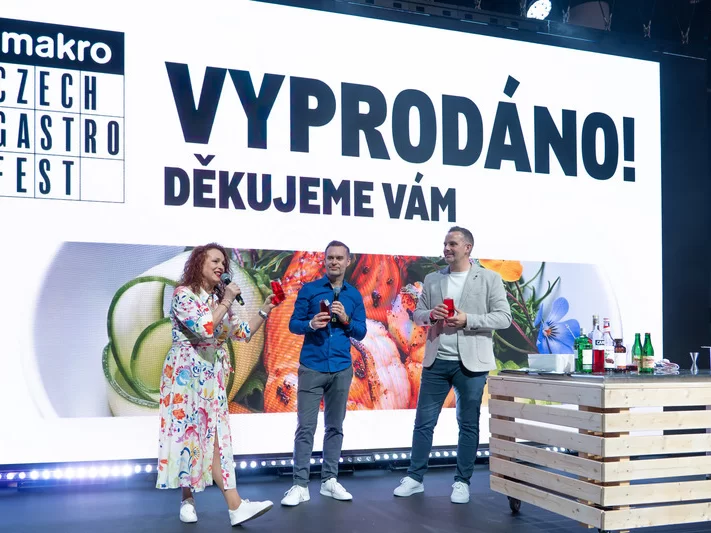 Hvězdy z Londýna i debata o školních jídelnách. Makro Czech Gastro Fest přilákal přes 17 tisíc lidí